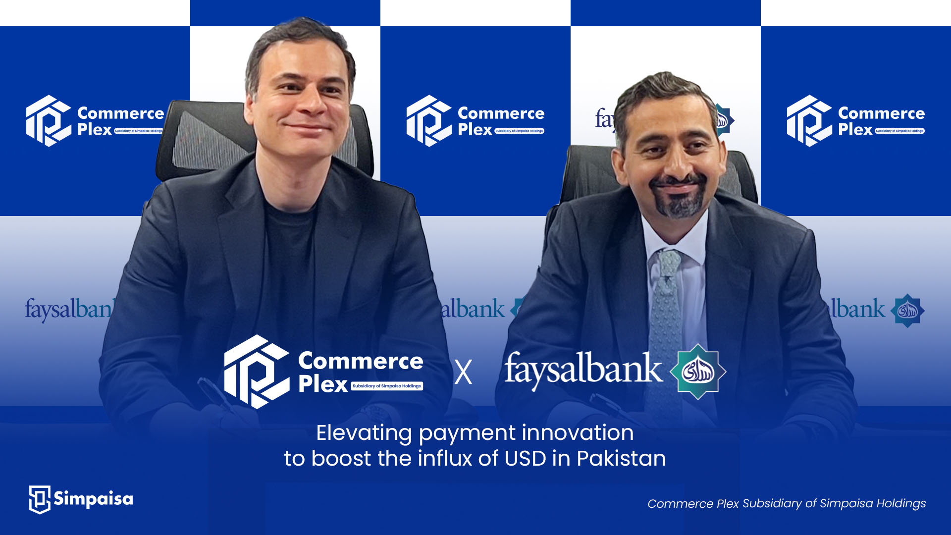 Commerce Plex & Faysal Bank partner to revolutionize remittances